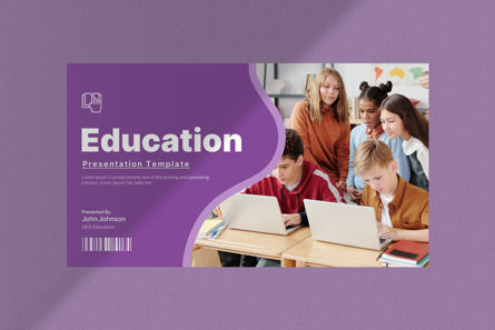 Education Presentation Template, Diapositiva 4, 12327, Education & Training — PoweredTemplate.com