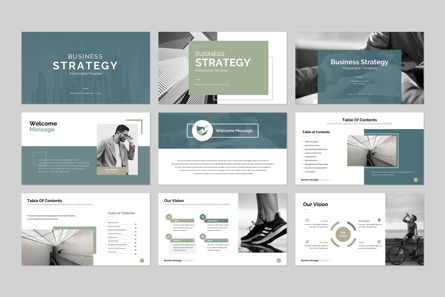 Business Strategy Presentation Template, Slide 2, 12330, Bisnis — PoweredTemplate.com