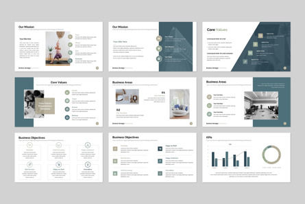 Business Strategy Presentation Template, Slide 3, 12330, Bisnis — PoweredTemplate.com