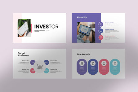 Investor Google Slides Template, Slide 4, 12331, Bisnis — PoweredTemplate.com