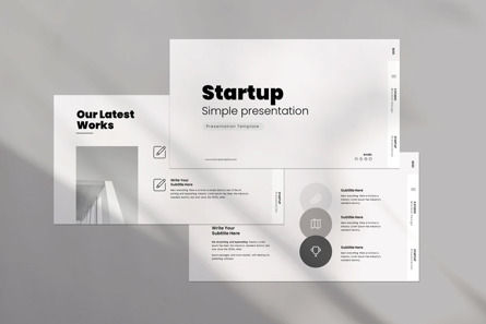 Startup PowerPoint Template, Diapositive 2, 12335, Business — PoweredTemplate.com
