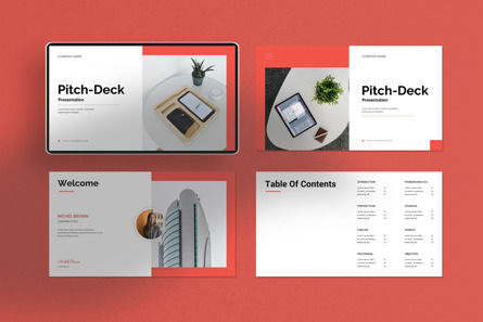 Pitch-Deck Presentation, Slide 2, 12342, Business — PoweredTemplate.com