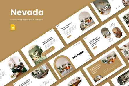 Nevada - Interior Design Google Slide Template, 12347, Business Concepts — PoweredTemplate.com