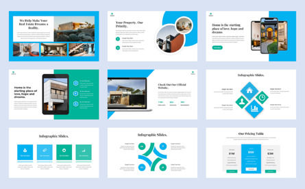 Andara - Real Estate Google Slide Template, Diapositive 4, 12354, Immobilier — PoweredTemplate.com