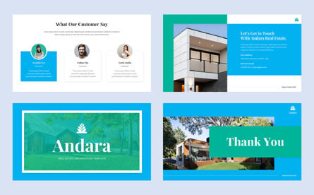 Andara - Real Estate Google Slide Template, Diapositive 5, 12354, Immobilier — PoweredTemplate.com