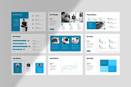 Business Proposal PowerPoint Template, Diapositiva 6, 12363, Negocios — PoweredTemplate.com