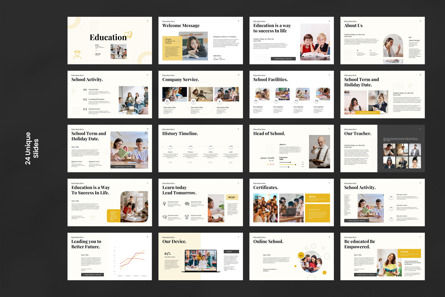 Education Presentation Template, Diapositiva 8, 12365, Education & Training — PoweredTemplate.com
