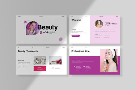 Beauty Spa Presentation Template, Slide 5, 12368, Bisnis — PoweredTemplate.com