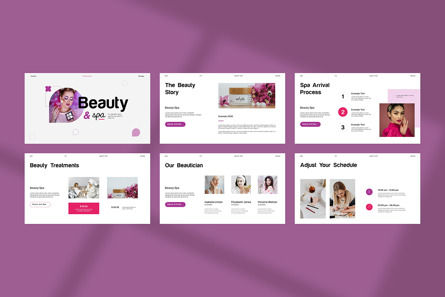Beauty Spa Presentation Template, Slide 6, 12368, Business — PoweredTemplate.com