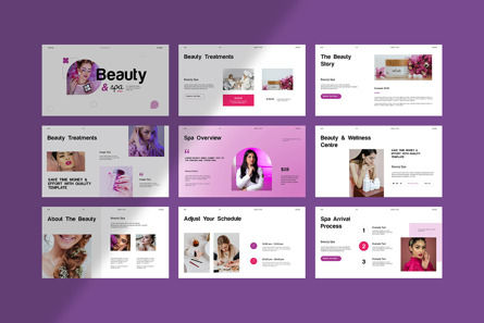 Beauty Spa Presentation Template, Deslizar 7, 12368, Negócios — PoweredTemplate.com