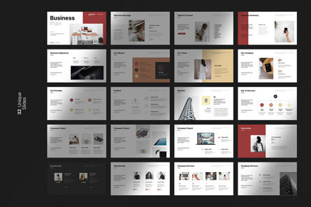 Business Plan Presentation, 슬라이드 8, 12369, 비즈니스 — PoweredTemplate.com