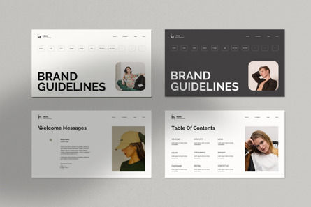 Brand Guidelines Powerpoint, Diapositiva 2, 12374, Conceptos de negocio — PoweredTemplate.com