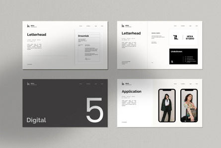 Brand Guidelines Powerpoint, Slide 6, 12374, Concetti del Lavoro — PoweredTemplate.com