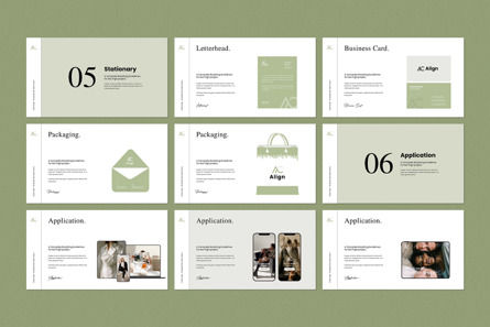 Brand Guidelines Template, Diapositiva 5, 12378, Negocios — PoweredTemplate.com
