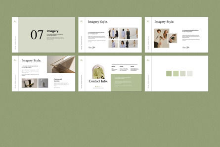 Brand Guidelines Template, Diapositive 6, 12378, Business — PoweredTemplate.com
