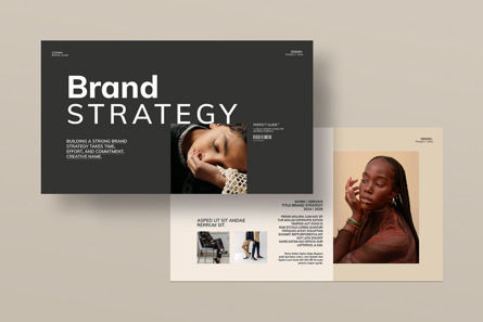 Brand Strategy PowerPoint Template, Deslizar 3, 12387, Art & Entertainment — PoweredTemplate.com