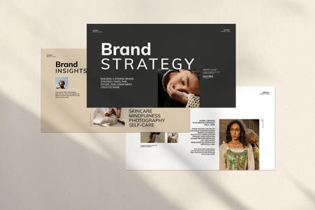 Brand Strategy PowerPoint Template, Deslizar 4, 12387, Art & Entertainment — PoweredTemplate.com