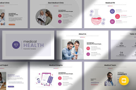 Medical Presentation Google Slides Template, Tema di Presentazioni Google, 12389, Medico — PoweredTemplate.com