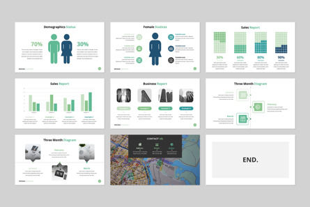 Minimal - Presentation Template, Diapositive 7, 12400, Business — PoweredTemplate.com