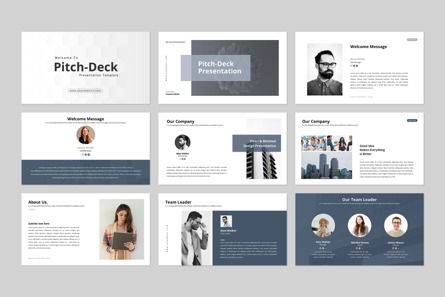 Pitch Deck Presentation Template, Diapositive 2, 12412, Business — PoweredTemplate.com