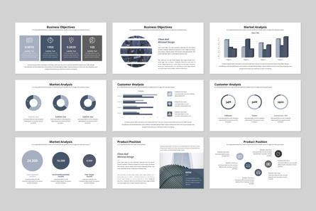 Pitch Deck Presentation Template, Deslizar 5, 12412, Negócios — PoweredTemplate.com