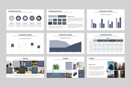 Pitch Deck Presentation Template, Diapositive 6, 12412, Business — PoweredTemplate.com