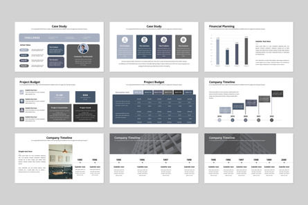 Pitch Deck Presentation Template, Diapositive 9, 12412, Business — PoweredTemplate.com