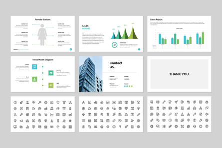 Minimal - Presentation Template, Diapositive 7, 12413, Business — PoweredTemplate.com