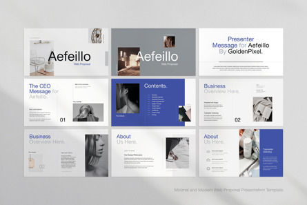 Aefeillo Web Proposal Template, Slide 6, 12432, Bisnis — PoweredTemplate.com