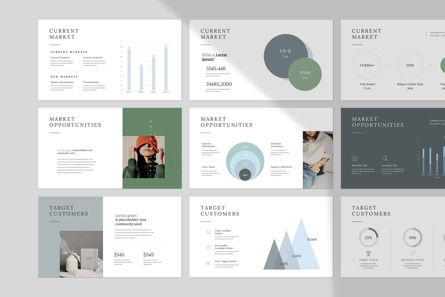 Marketing Strategy PowerPoint Template, Diapositiva 9, 12433, Negocios — PoweredTemplate.com