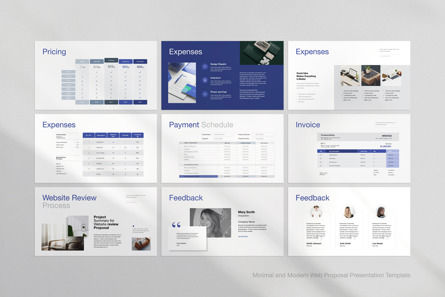 Aefeillo Web Proposal Google Slide Template, Diapositive 8, 12449, Business — PoweredTemplate.com