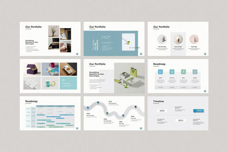 Business Pitch Deck PowerPoint, Slide 7, 12467, Lavoro — PoweredTemplate.com