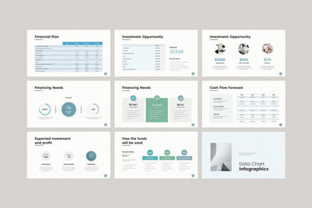 Business Pitch Deck PowerPoint, Diapositiva 9, 12467, Negocios — PoweredTemplate.com