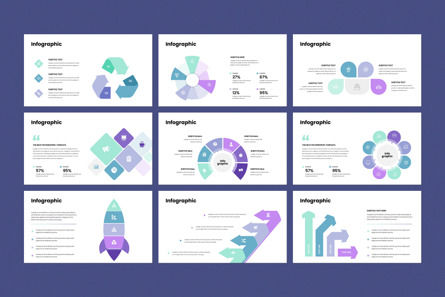 Infographic - PowerPoint Template, Diapositive 5, 12468, Business — PoweredTemplate.com