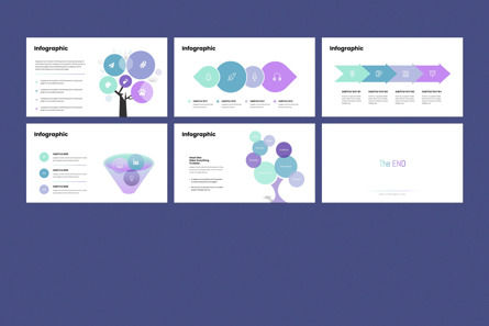 Infographic - PowerPoint Template, Deslizar 9, 12468, Negócios — PoweredTemplate.com