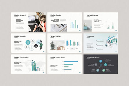 Business Pitch Deck Google Slide, Slide 3, 12470, Bisnis — PoweredTemplate.com