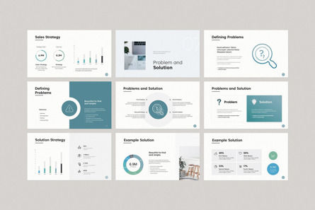 Business Pitch Deck Google Slide, Diapositiva 8, 12470, Negocios — PoweredTemplate.com