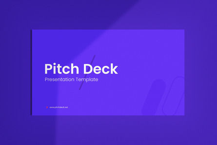 Business Pitch Deck Google Slide Template, 幻灯片 3, 12485, 商业 — PoweredTemplate.com