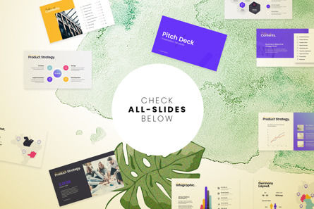 Business Pitch Deck Google Slide Template, Diapositive 6, 12485, Business — PoweredTemplate.com