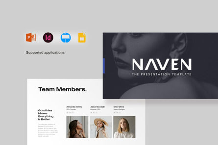 Naven Minimal Keynote Template, Slide 2, 12488, Business — PoweredTemplate.com