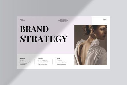 Brand Strategy Presentation Template, Folie 4, 12490, Business — PoweredTemplate.com