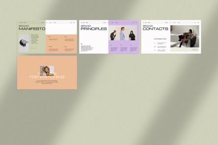 Brand Strategy Google Slides Template, Diapositiva 7, 12493, Conceptos de negocio — PoweredTemplate.com