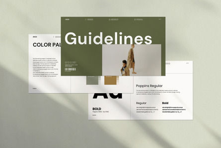 Brand Guidelines PowerPoint Template, Slide 2, 12497, Business Concepts — PoweredTemplate.com
