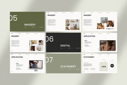 Brand Guidelines PowerPoint Template, Slide 7, 12497, Business Concepts — PoweredTemplate.com