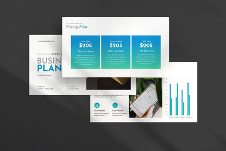 Business Plan Presentation Template, Slide 4, 12498, Business — PoweredTemplate.com
