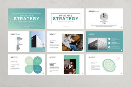 Marketing Strategy Presentation Template, Diapositiva 4, 12499, Negocios — PoweredTemplate.com