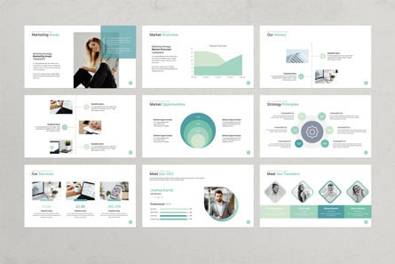 Marketing Strategy Presentation Template, Diapositiva 5, 12499, Negocios — PoweredTemplate.com