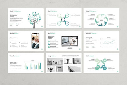 Marketing Strategy Presentation Template, Diapositiva 6, 12499, Negocios — PoweredTemplate.com