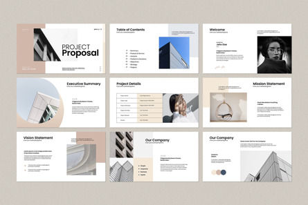 Project Proposal Presentation Template, Slide 5, 12500, Business — PoweredTemplate.com