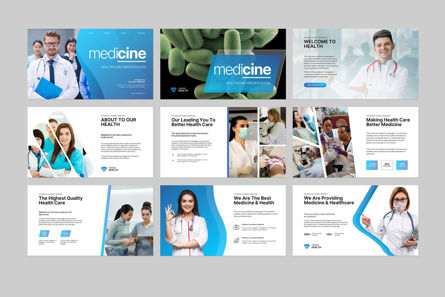 Medicine Presentation Template, Slide 5, 12505, Medico — PoweredTemplate.com